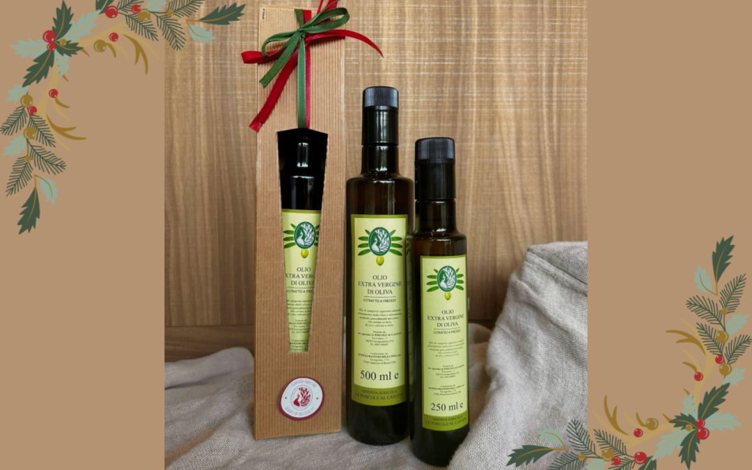 A Natale un Regalo sempre apprezzato: il nostro Olio Extra Vergine di Oliva.