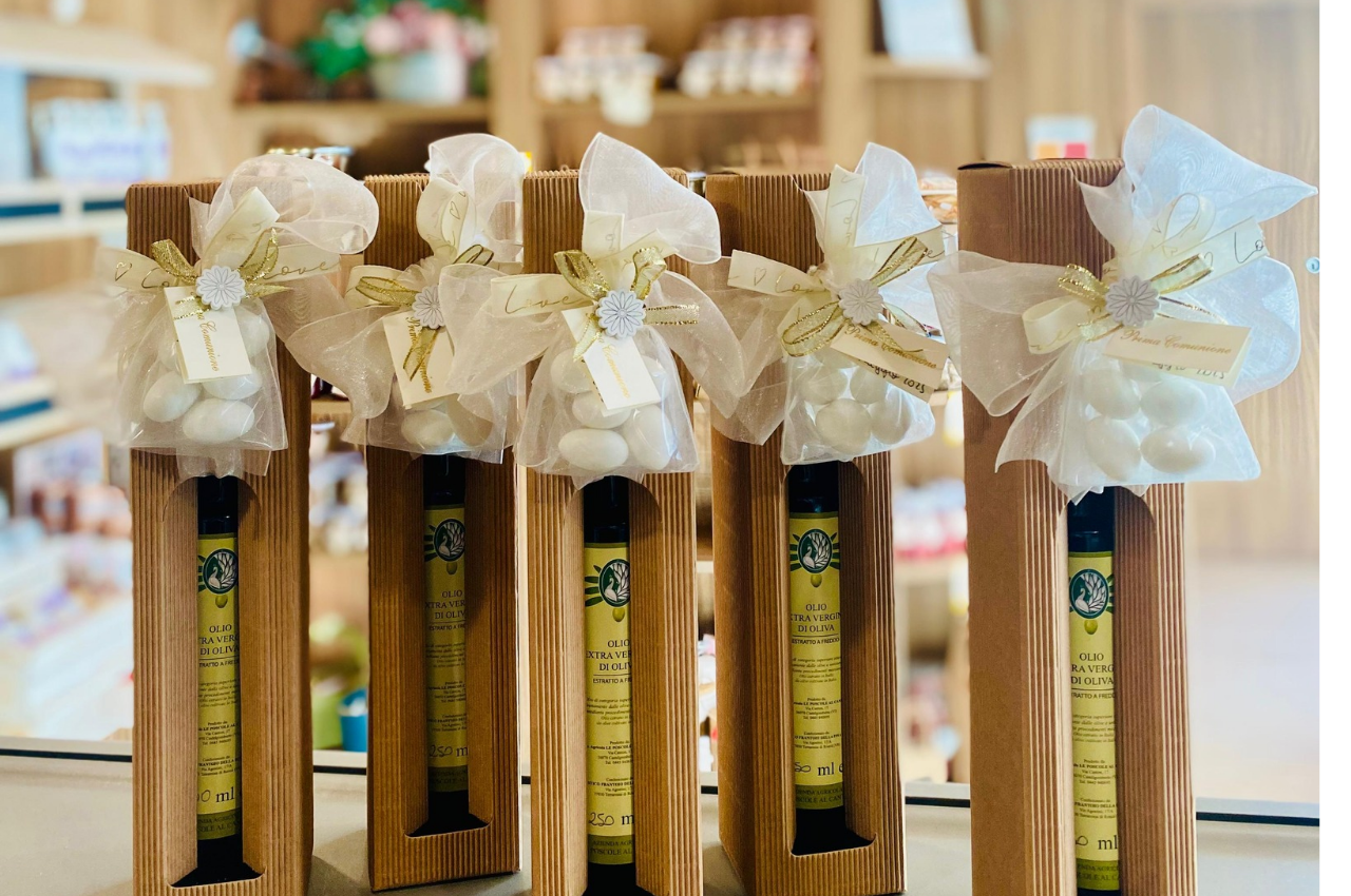 Our farm shop offers handcrafted gifts