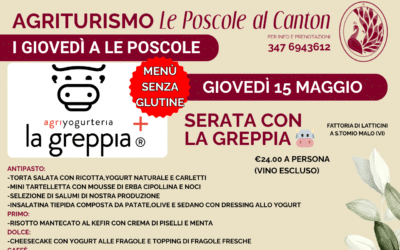 Thursday, May 15th, a taste of tradition : Gluten-Free Farm-to-Table Dinner Event