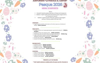 Asporto Pasqua 2026 : Tutto il gusto della Festa cucinato con amore e pronto subito.
