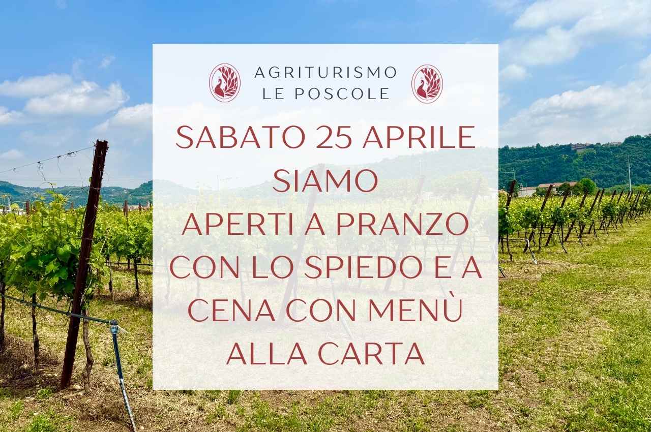 Aperture Straordinarie Agriturismo Le Poscole al Canton