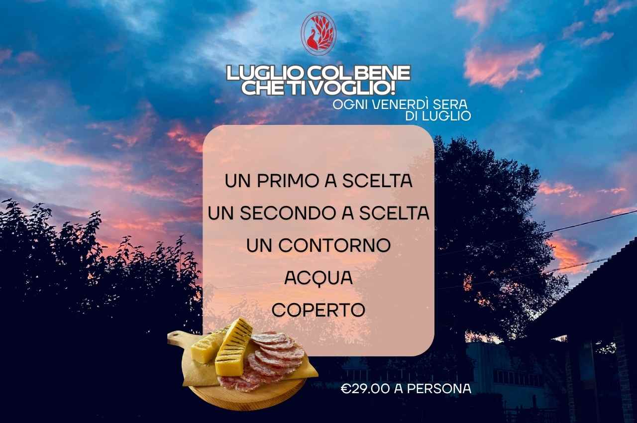 Luglio con il bene che ti voglio: un’estate di gusto alle Poscole 🌻