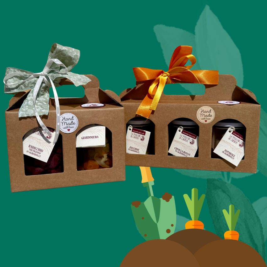 cesto di natale sapori dell'orto